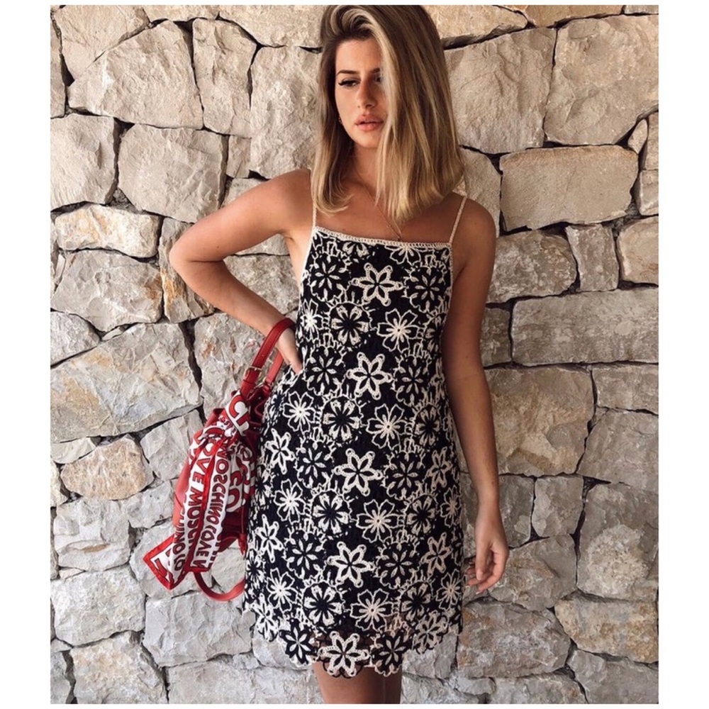 LAST 1️⃣—NWT Zara Crochet Mini Dress